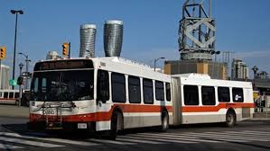 MiWay bus in Mississauga